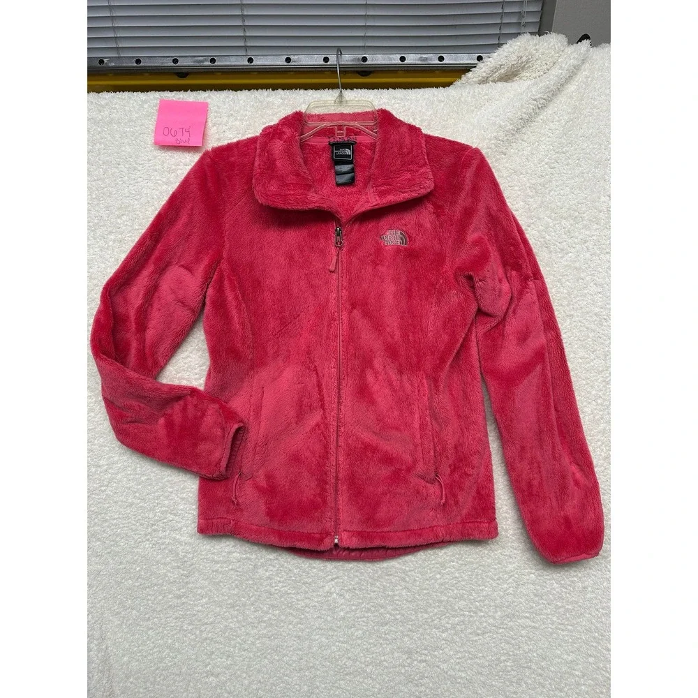 The North Face Osito 2 Full Zip Fleece Jacket Pink Womens Small S
